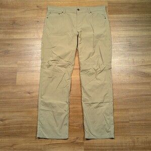 LL Bean Water Resistant Cresta Hiking Pants Mens 36x32(30) Straight Lightweight